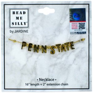 Penn State gold necklace